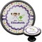 Girls Space Themed Cabinet Knob (Black) (Personalized)