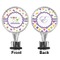Girls Space Themed Bottle Stopper - Front and Back