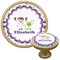 Girls Space Themed Cabinet Knob - Gold (Personalized)