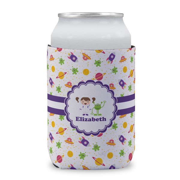 Girls Space Themed Can Sleeve