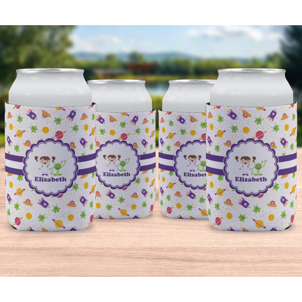 Girls Space Themed Can Sleeve - LIFESTYLE