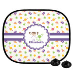 Girls Space Themed Car Side Window Sun Shade (Personalized)
