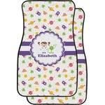 Girls Space Themed Car Floor Mats (Personalized)