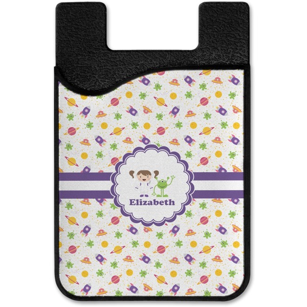 Girls Space Themed Cell Phone Credit Card Holder