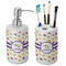 Girls Space Themed Ceramic Bathroom Accessories Set (Personalized)