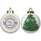Girls Space Themed Ceramic Christmas Ornament - X-Mas Tree (APPROVAL)