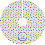 Girls Space Themed Tree Skirt (Personalized)