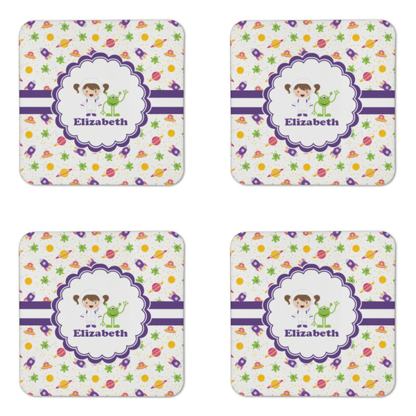 Girls Space Themed Coaster Set - APPROVAL