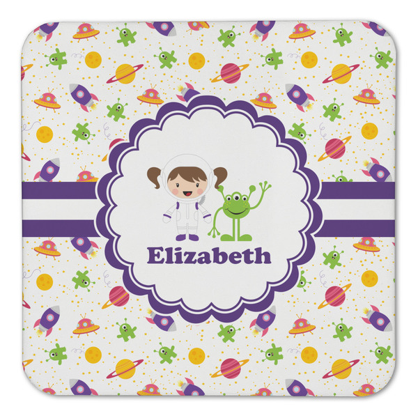 Girls Space Themed Coaster Set - FRONT (one)