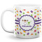 Girls Space Themed 20 Oz Coffee Mug - White (Personalized)