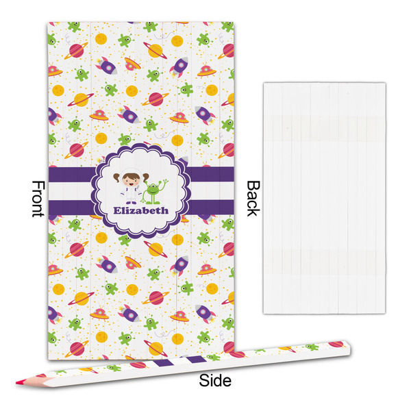 Girls Space Themed Colored Pencils - Approval