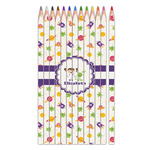 Girls Space Themed Colored Pencils (Personalized)
