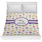 Girls Space Themed Comforter - Full / Queen (Personalized)