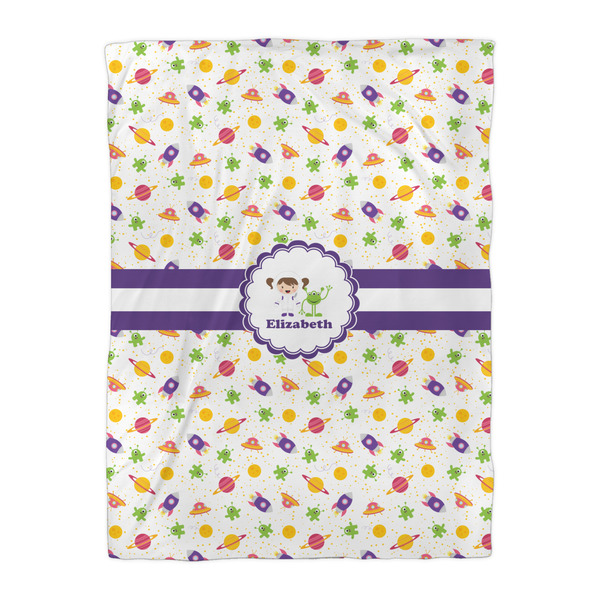 Girls Space Themed Comforter - Twin XL - Front