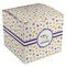 Girls Space Themed Cube Favor Gift Box - Front/Main
