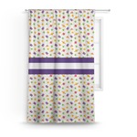 Girls Space Themed Curtain - 50"x84" Panel