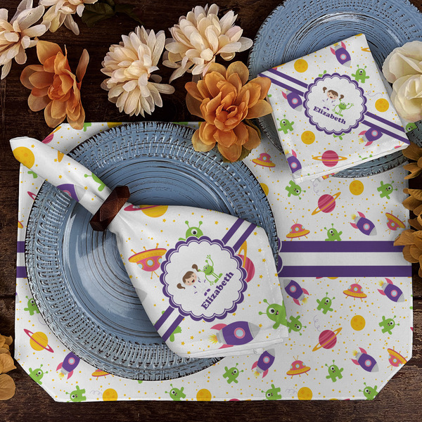 Girls Space Themed Dining Set