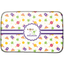 Girls Space Themed Dish Drying Mat (Personalized)