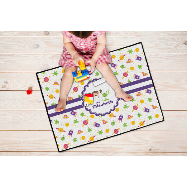 Girls Space Themed Door Mats - LIFESTYLE kid