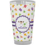 Girls Space Themed Pint Glass - Full Color (Personalized)