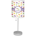 Girls Space Themed 7" Drum Lamp with Shade (Personalized)