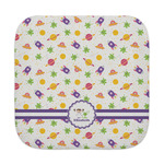 Girls Space Themed Face Towel (Personalized)