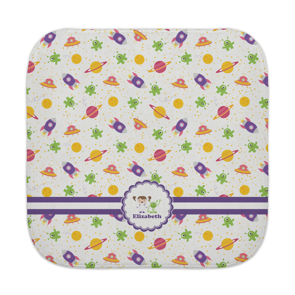 Custom Girls Space Themed Face Towel (Personalized)