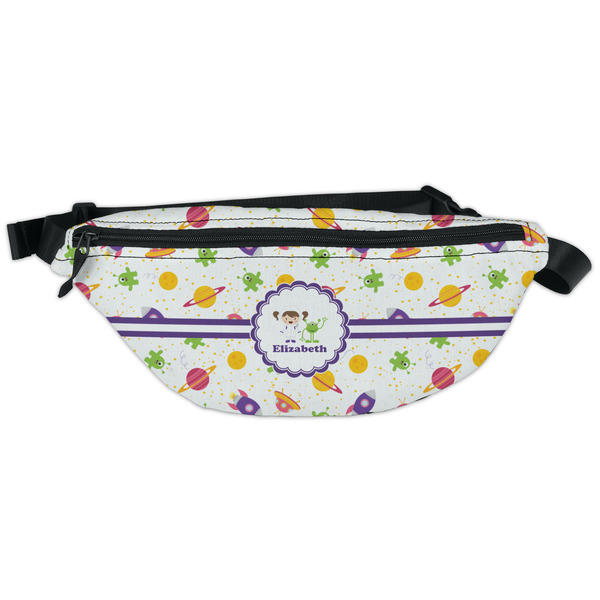 Custom Girls Space Themed Fanny Pack - Classic Style (Personalized)