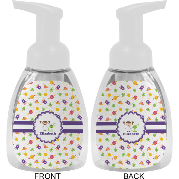 Girls Space Themed Foam Soap Bottle Approval - White
