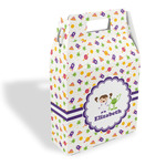 Girls Space Themed Gable Favor Box (Personalized)
