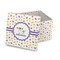 Girls Space Themed Gift Box with Lid - Canvas Wrapped (Personalized)