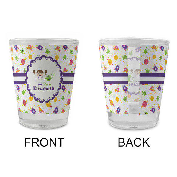 Girls Space Themed Glass Shot Glass - Standard - APPROVAL