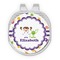 Girls Space Themed Golf Ball Marker - Hat Clip - Silver