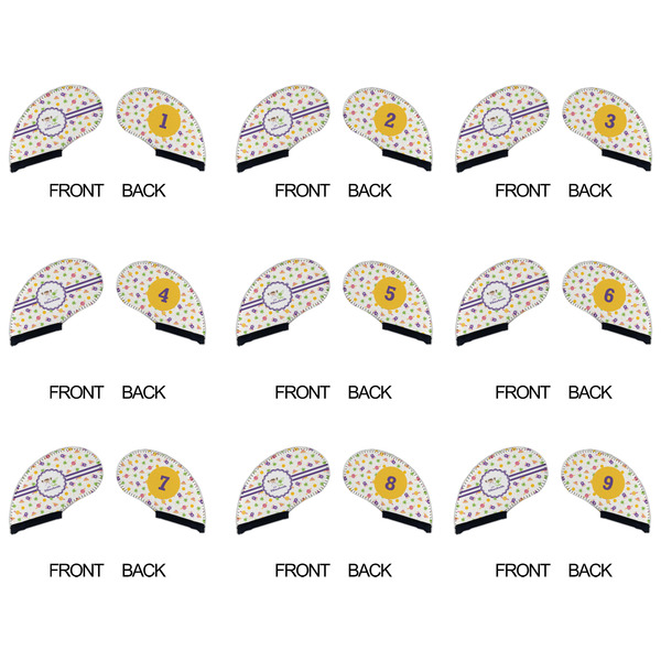 Girls Space Themed Golf Club Covers - APPROVAL (set of 9)