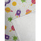 Girls Space Themed Golf Towel - Detail