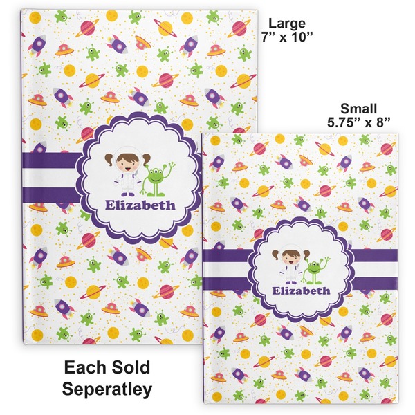 Girls Space Themed Hard Cover Journal - Compare