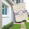 Girls Space Themed House Flags - Single Sided - LIFESTYLE
