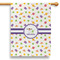 Girls Space Themed House Flags - Single Sided - PARENT MAIN
