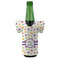 Girls Space Themed Jersey Bottle Cooler - FRONT (on bottle)