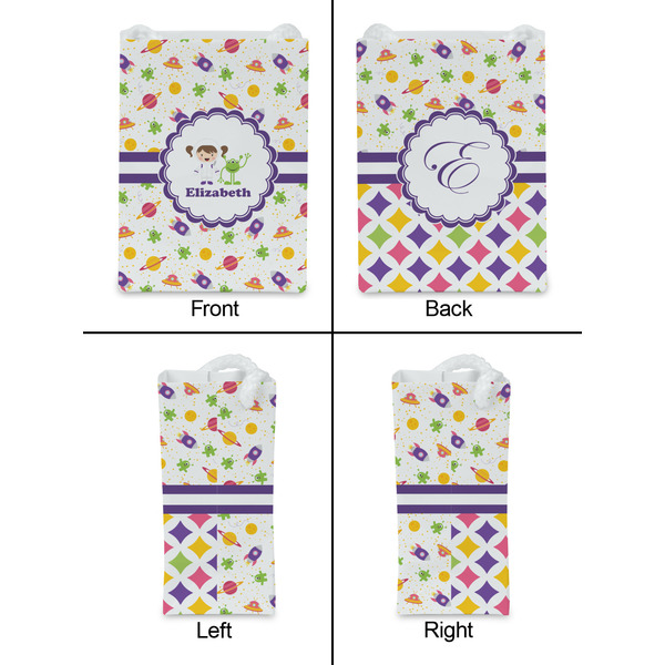 Girls Space Themed Jewelry Gift Bag - Matte - Approval