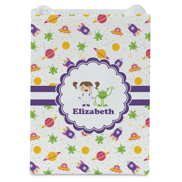 Girls Space Themed Jewelry Gift Bag - Matte - Front