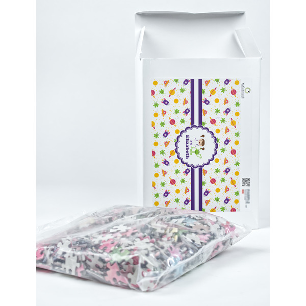 Girls Space Themed Jigsaw Puzzle 1014 Piece - Box