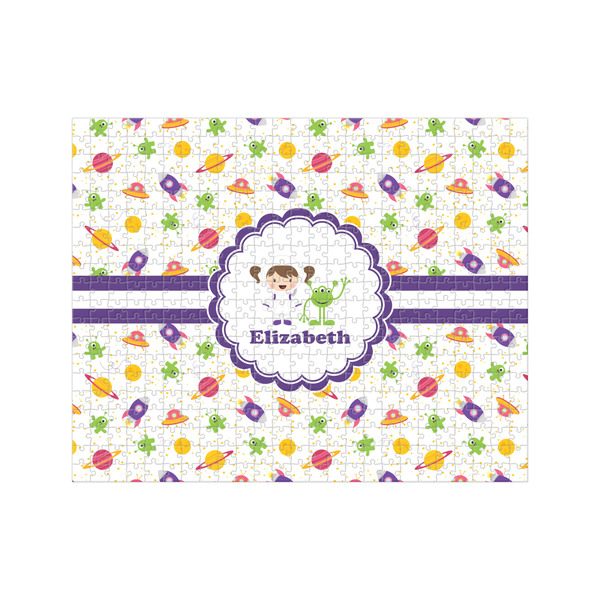 Custom Girls Space Themed 500 pc Jigsaw Puzzle (Personalized)