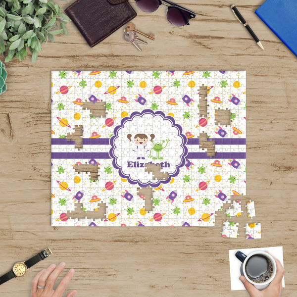 Girls Space Themed Jigsaw Puzzle 500 Piece - In Context