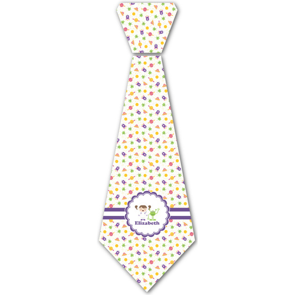 Custom Girls Space Themed Iron On Tie - 4 Sizes w/ Name or Text