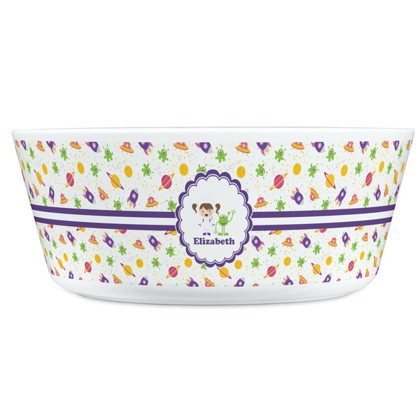Girls Space Themed Kids Bowls - FRONT