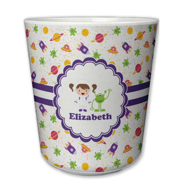 Custom Girls Space Themed Plastic Tumbler 6oz (Personalized)