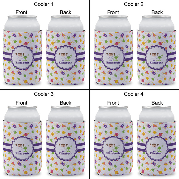 Girls Space Themed Can Sleeve (Approval)