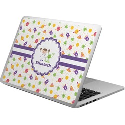 Girls Space Themed Laptop Skin - Custom Sized (Personalized)