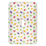 Girls Space Themed Light Switch Cover